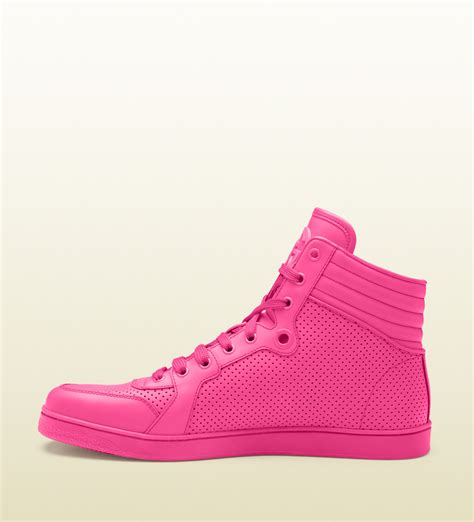 gucci pink tube top|pink gucci sneakers high top.